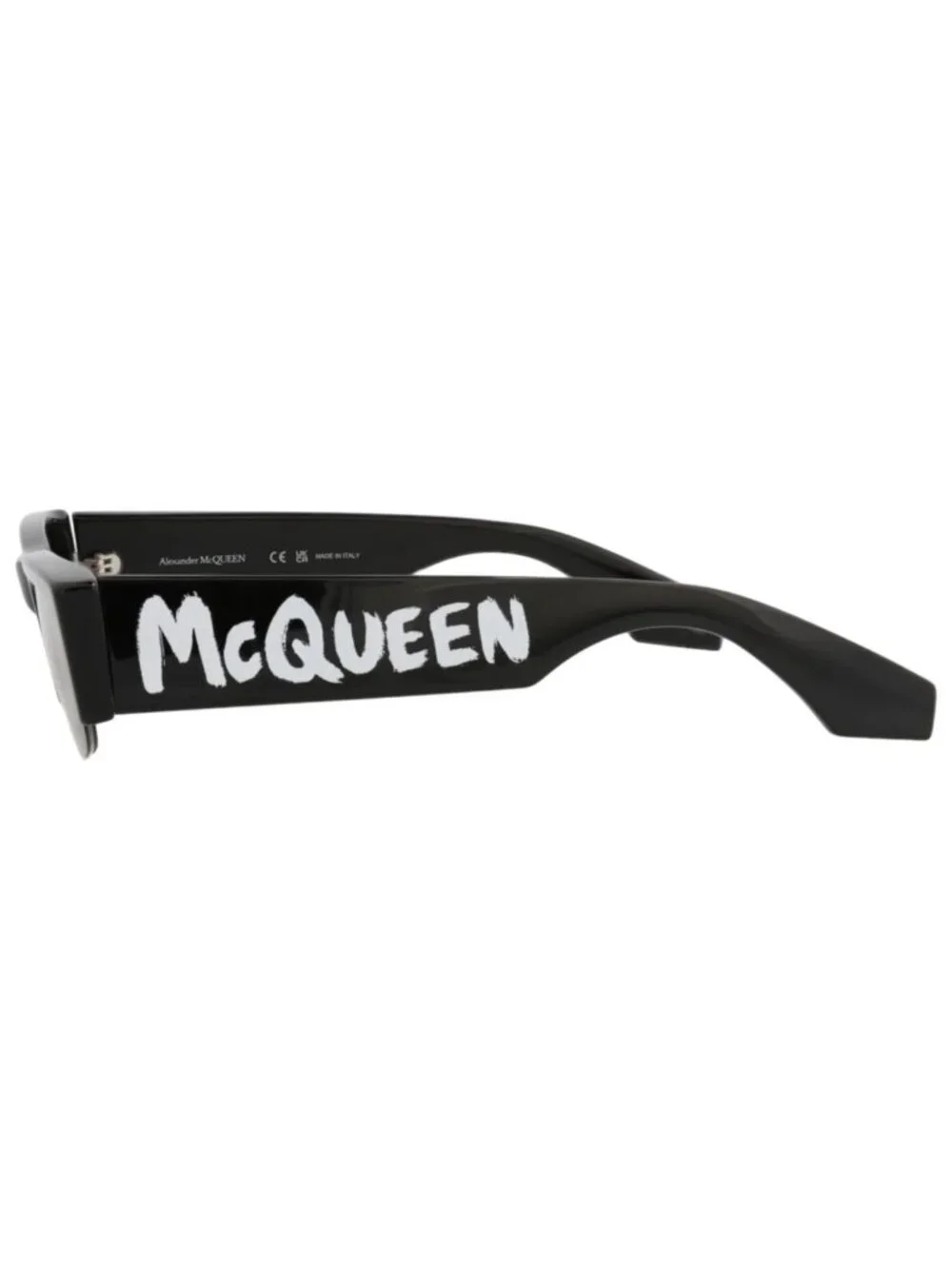 New Alexander McQueen Women's Sunglasses Square Rectangle Recycled Acetate Frame